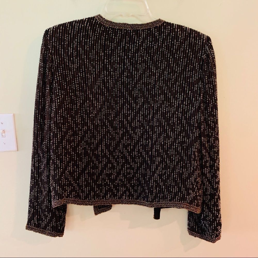 PAPÉLL EVENING BOUTIQUE BEADED JACKET Medium - Picture 9 of 11